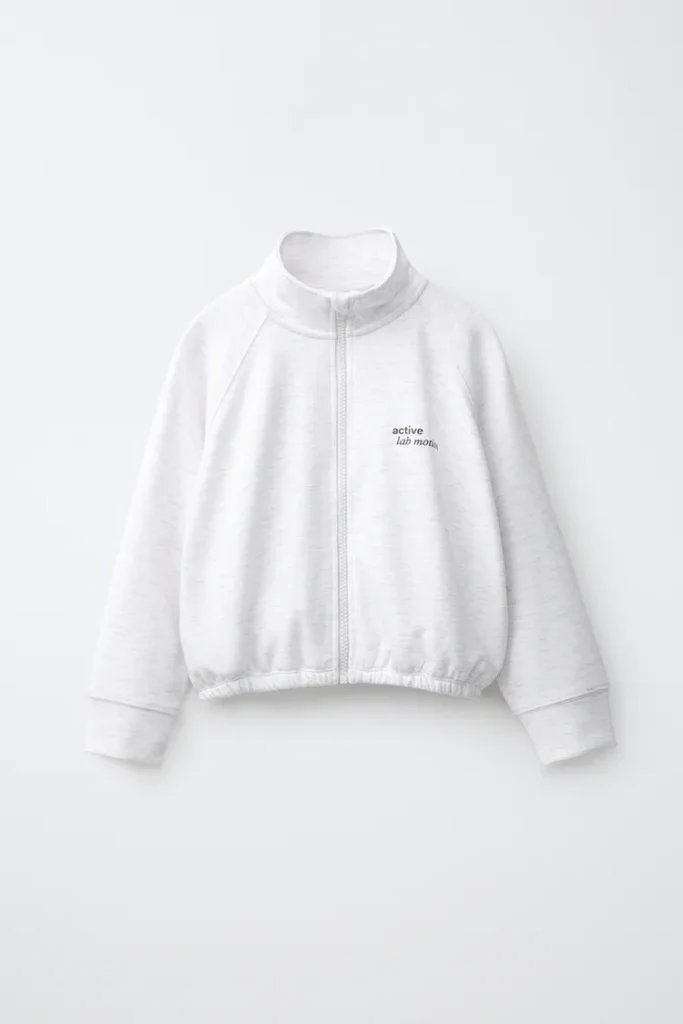 ژاکت ورزشی پسرانه zara مدل Workout Jacket