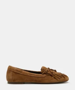 Alternative view of کفش کالج جیر زنانه زارا مدل Fringed Split Suede