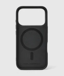 Alternative view of کاور آیفون Karl Lagerfeld مدل IKON Karl مخصوص iPhone 16 Pro Max رنگ مشکی