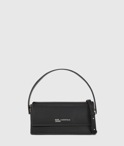 کیف دستی زنانه Karl Lagerfeld مدل Metal Logo Top Handle Bag مشکی