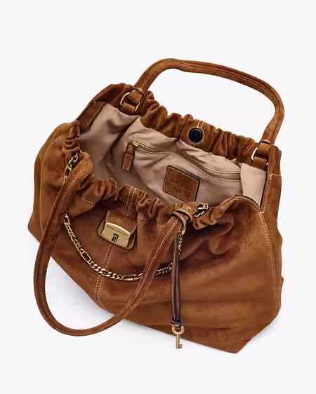 کیف زنانه مارک جیکوبز مدل Suede Cristina Tote - تصویر 6