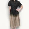 پیراهن زنانه DKNY مدل Ombré Midi