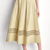 دامن زنانه DKNY مدل Pleated Midi