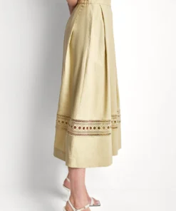 دامن زنانه DKNY مدل Pleated Midi