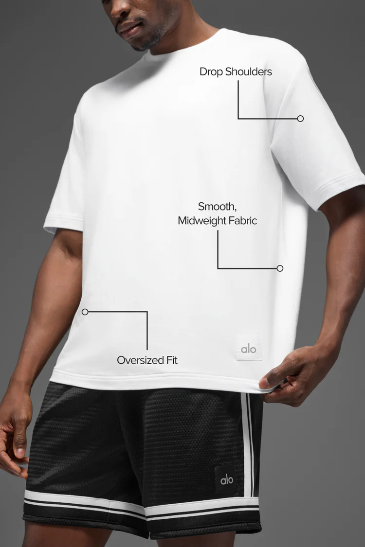 تیشرت آستین کوتاه مردانه Alo Yoga Double Take Short Sleeve - تصویر 2
