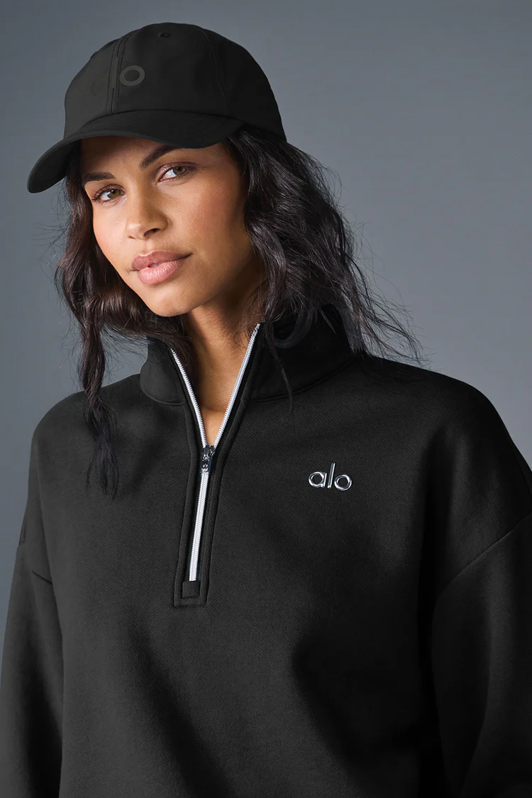 سویشرت یقه ایستاده Alo Yoga Accolade 1/4 Zip Pullover - تصویر 3