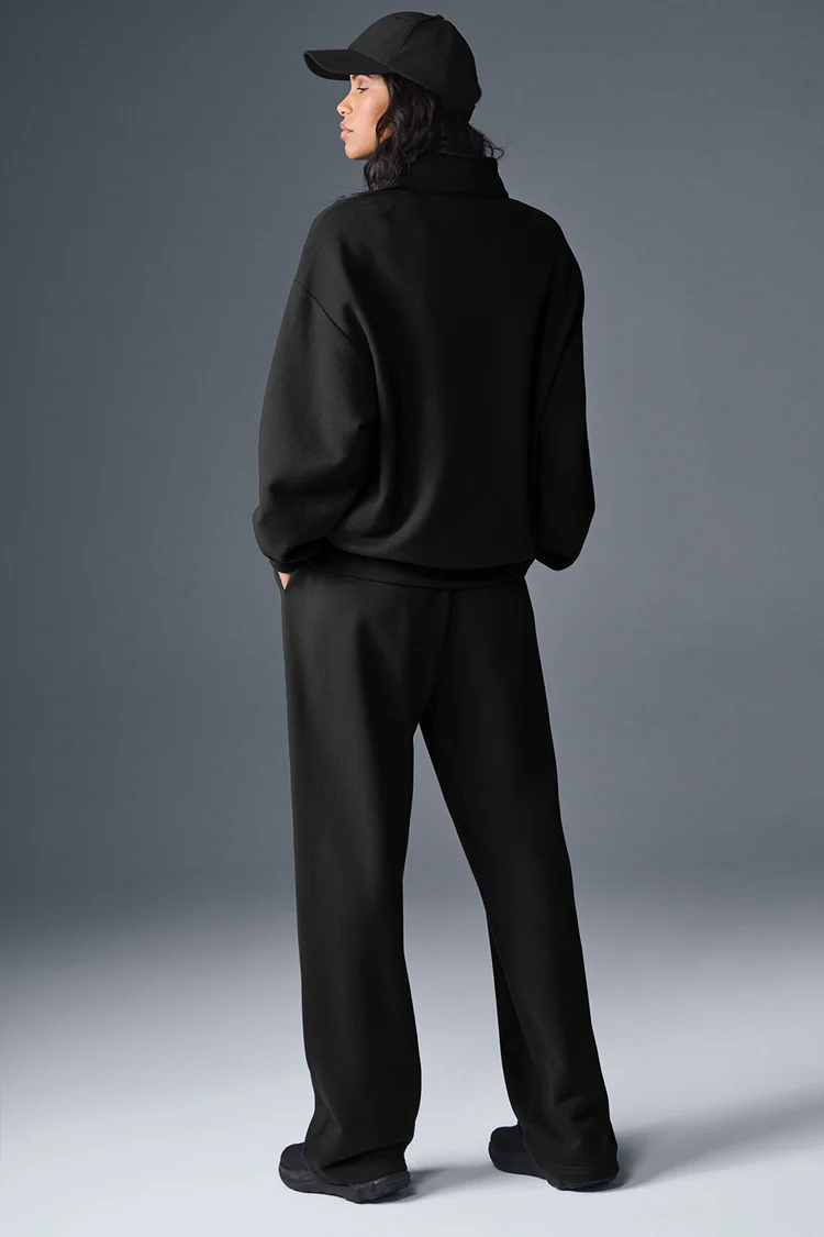 سویشرت یقه ایستاده Alo Yoga Accolade 1/4 Zip Pullover - تصویر 4