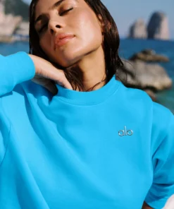 سویشرت زنانه/یونیسکس Alo Yoga Accolade Crew Neck Pullover