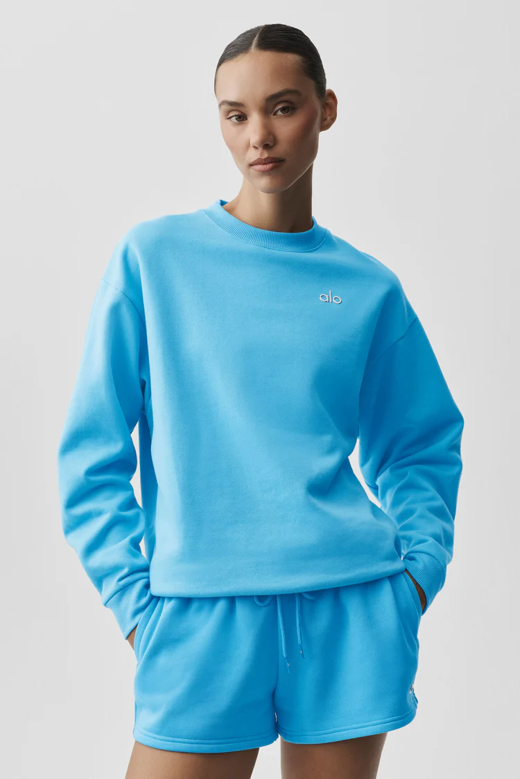 سویشرت زنانه/یونیسکس Alo Yoga Accolade Crew Neck Pullover - تصویر 2