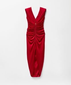 لباس شب ورساچه مدل Viscose‑Jersey Gown زنانه