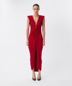 Alternative view of لباس شب ورساچه مدل Viscose‑Jersey Gown زنانه