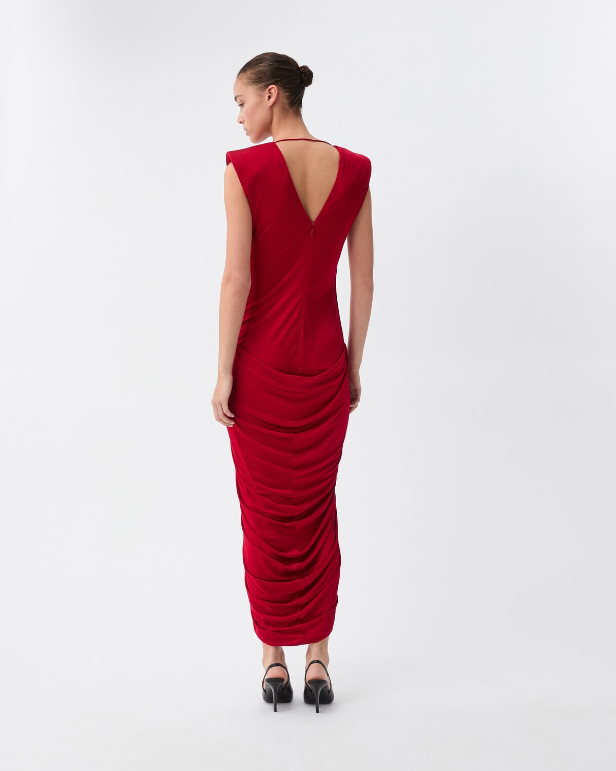 لباس شب ورساچه مدل Viscose‑Jersey Gown زنانه - تصویر 3