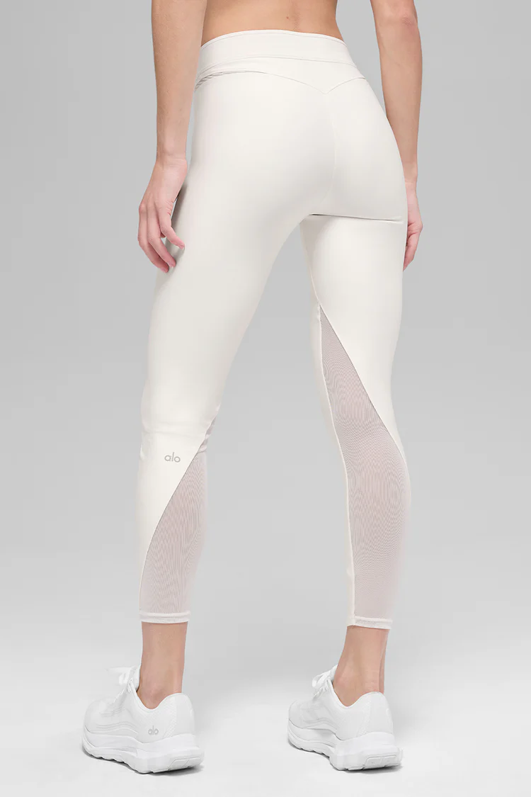 لگ ورزشی زنانه Alo Yoga Airlift High-Waist 7/8 Rebel Legging - تصویر 4