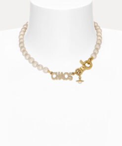 گردنبند مروارید Vivienne Westwood مدل Chaos Pearl