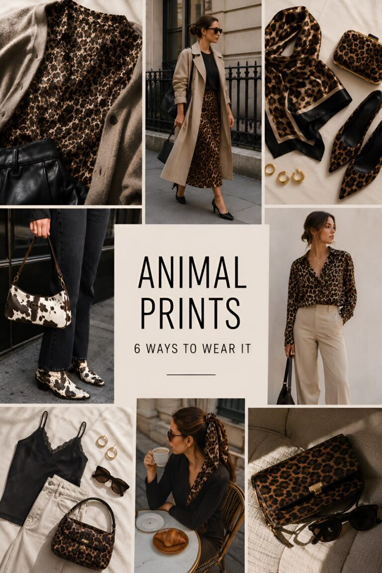 Animal Print برگشته؛ چطور پلنگی و زبرا را شیک بپوشیم؟